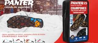 Camina Seguro sobre nieve o hielo con los prácticos Crampones de PANTER